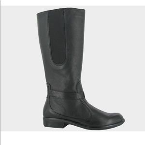 Naot Boots Water Resistant Black Lthr